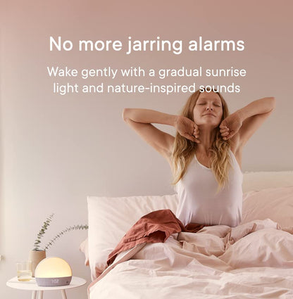 Hatch Restore Sound Machine, Sunrise Alarm Clock, Smart Light with Color Library, Customized Sleep Routine, Bedside Reading & Night Light, White Noise, Natural Sleep Aid for Adults, Gentle Wake Up